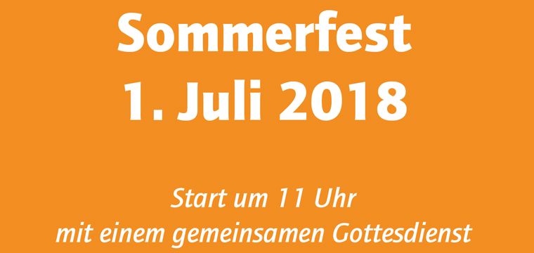 Kurzer Rückblick Sommerfest